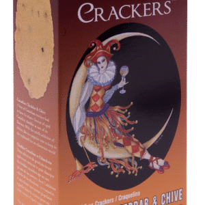 Gone Crackers Canadian Cheddar & Chive Crackers