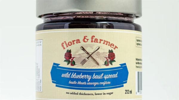 Flora & Farmer Wild Blueberry Spread