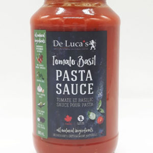 De Luca's Tomato Basil Pasta Sauce