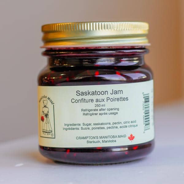 Crampton's Manitoba Maid Saskatoon Jam