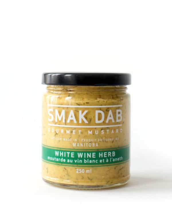 Smak Dab White Wine Herb Mustard