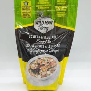 Wildman Ricing 32 Bean and 8 Vegetable Soup Mix