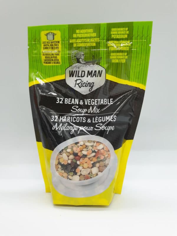 Wildman Ricing 32 Bean and 8 Vegetable Soup Mix