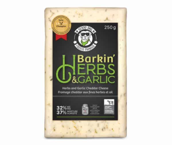 Bothwell Cheese Sunny Dog Barkin' Herbs and Garlic Cheddar