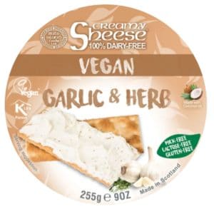 Vegan Sheese - Garlic & Herb Spread