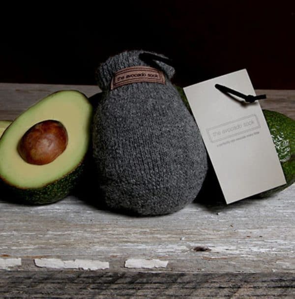 Avocado Sock in Pewter