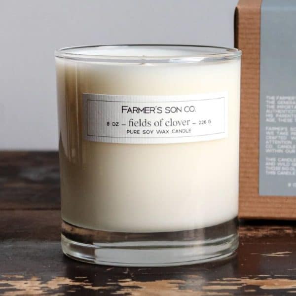 Farmer's Son Co. Field of Clover Candle