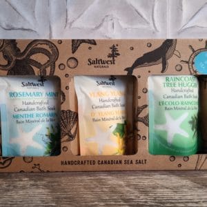 Saltwest Naturals Earth & Sea Bath Salt Gift Box