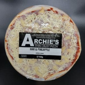 Archie's Ham and Pineapple Pizza