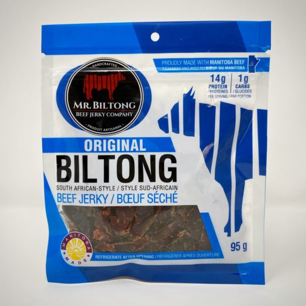 Mr. Biltong Beef Jerky Company Original Biltong