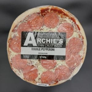 Archie's Double Pepperoni Pizza