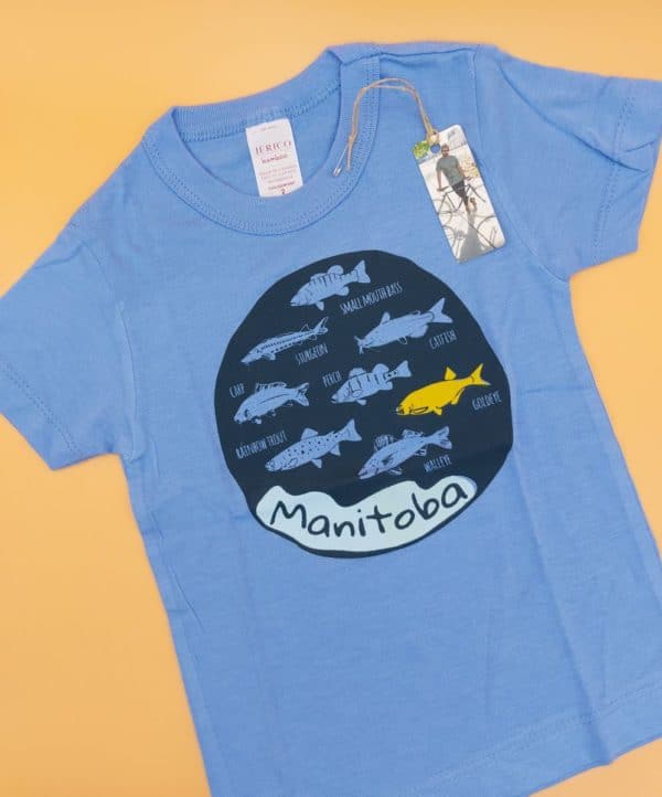 Boomerang 360 Children's Manitoba Fish T-shirt