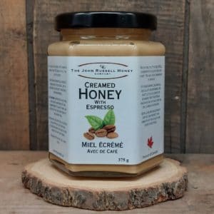 The John Russell Honey Company Creamed Honey with Espresso