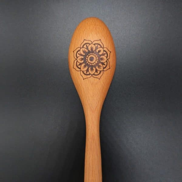 Leotto Designs Mandala Wooden Spoon