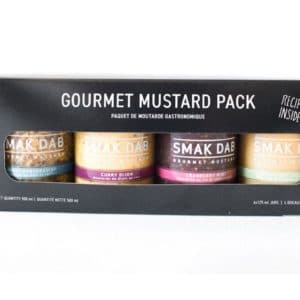 Smak Dab Black Gourmet Mustard Pack