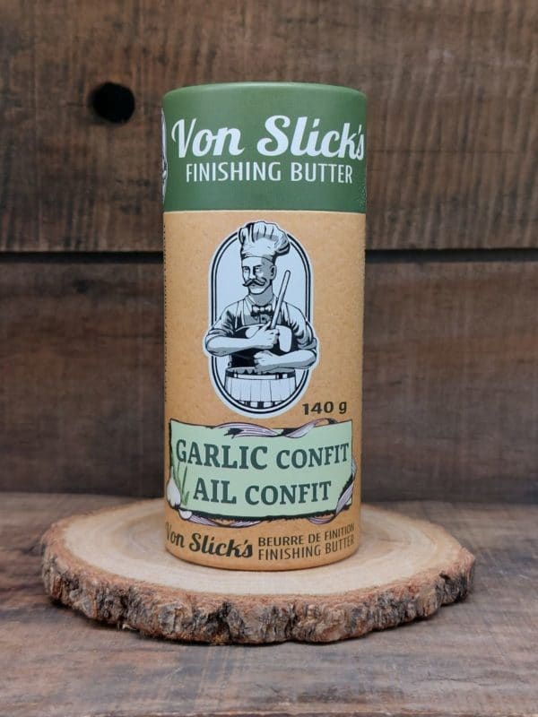Von Slick's Garlic Confit Finishing Butter