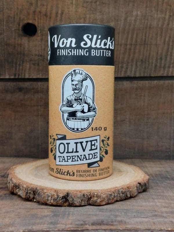 Von Slick's Olive Tapenade Finishing Butter