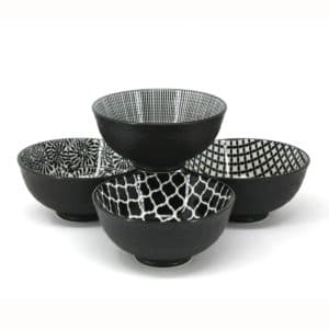Black-patterned Bowl