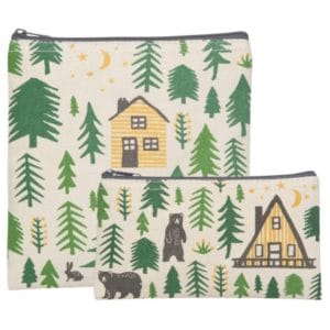 Snack Bags Set of 2 Wild and Free