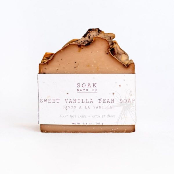 Soak Bath Co Sweet Vanilla Soap Bar