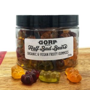 GORP Half Bad Bears - Organic and Vegan Fruity Gummies