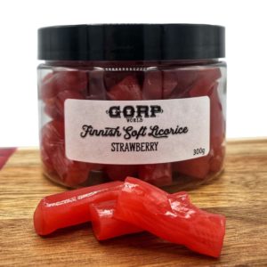 GORP Finnish Soft Licorice in Strawberry