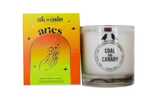Coal and Canary Candles Aries