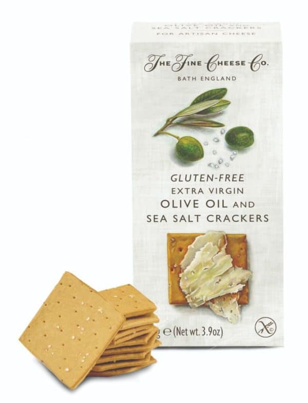 The Fine Cheese Co. Gluten-Free Extra Virgin Olive Oil and Sea Salt Crackers
