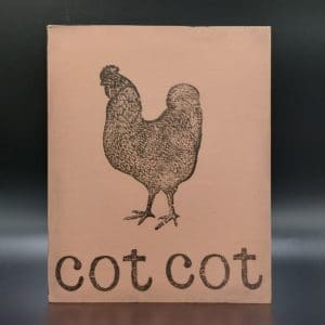 Frou-Frou Furnishing Peach Chicken Print Cot Cot