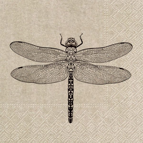 Luncheon We Care Dragonfly Napkins