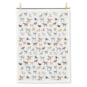 Dogs & Cats Tea Towel