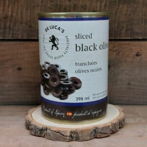 De Luca's Sliced Black Olives