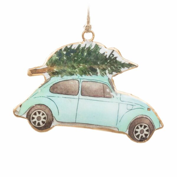 Beetle With Tree Ornament