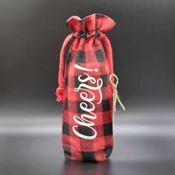 Amour Creations' Cheers Wine Bottle Bag