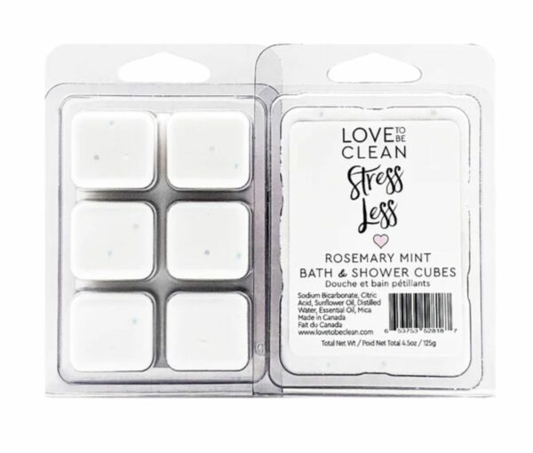 Love to be Clean's Stress Less Bath & Shower Cubes