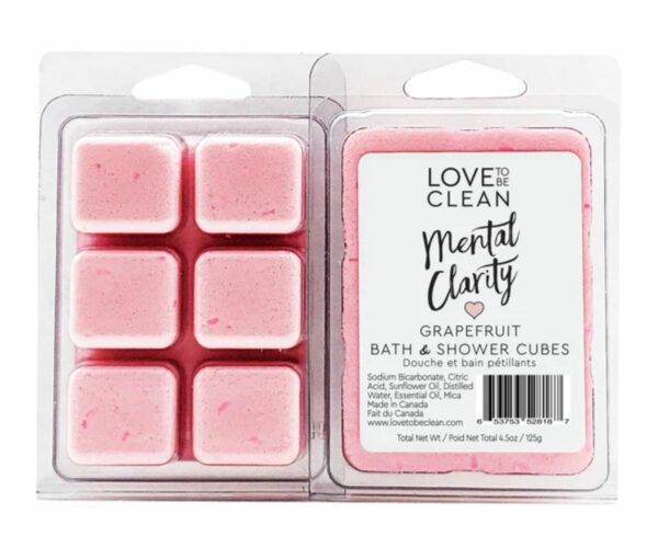 Love to be Clean's Mental Clarity Bath & Shower Cubes