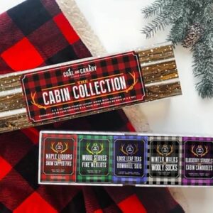 Coal and Canary Cabin Collection Box Set of Candles
