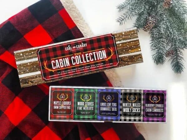 Coal and Canary Cabin Collection Box Set of Candles