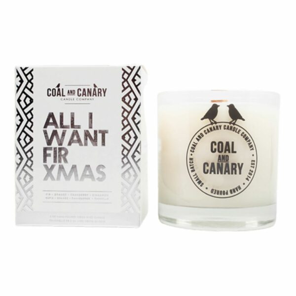 Coal and Canary All I Want Fir Xmas Candle